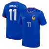 Camiseta de fútbol Francia Dembele 11 Primera Equipación Euro 2024 - Hombre